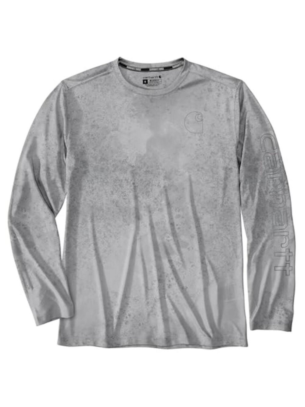 Carhartt Men's Force Sun Defender Lightweight Long-Sleeve Print T-Shirt